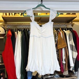 Aakaa White Mini Dress